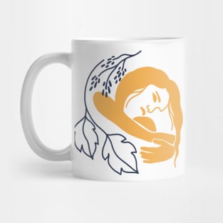 Mother and Child Illustrations Mug